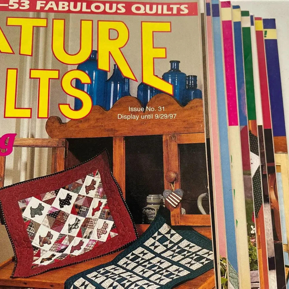 Miniature Quilts excellent stored